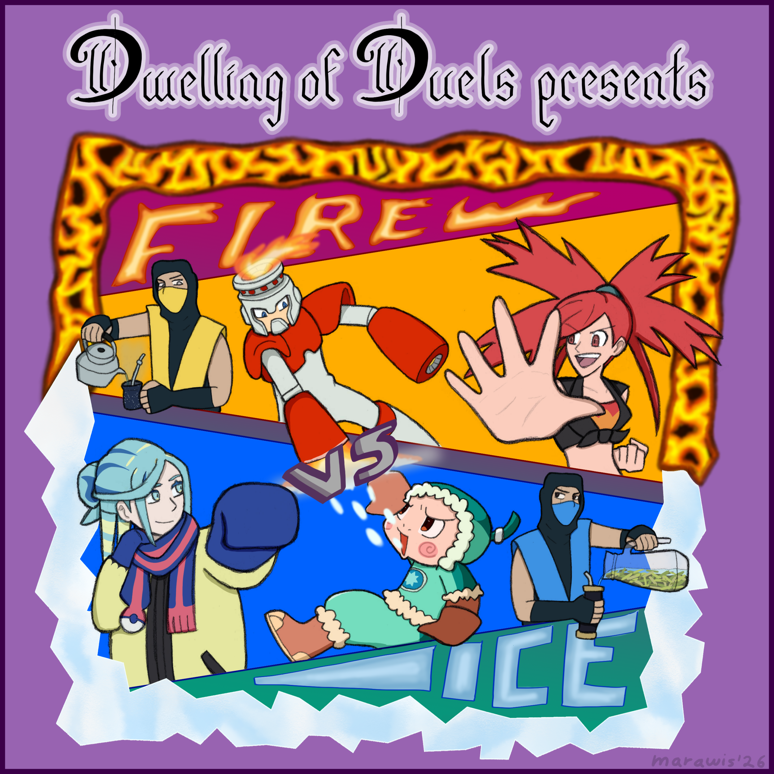 Fire Vs. Ice Month Banner